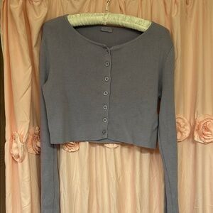 John Galt cropped sweater